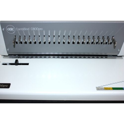 GBC CombBind C800pro Electric Plastic Comb Binding Machine - 27170