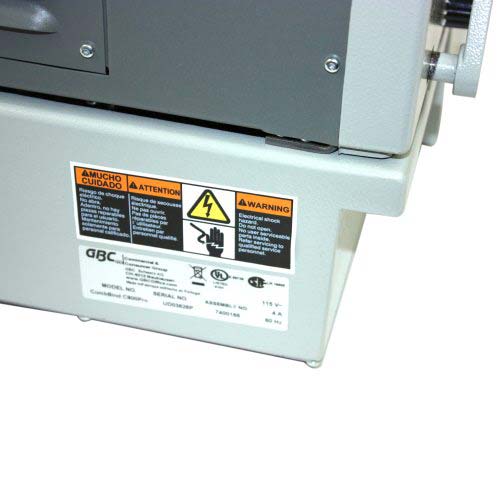 GBC CombBind C800pro Electric Plastic Comb Binding Machine - 27170