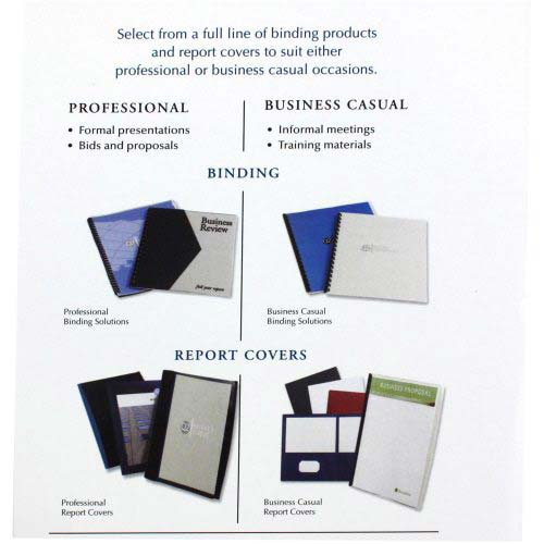 GBC Customizable Plain White Index Tabs 5 Tab - 9675044