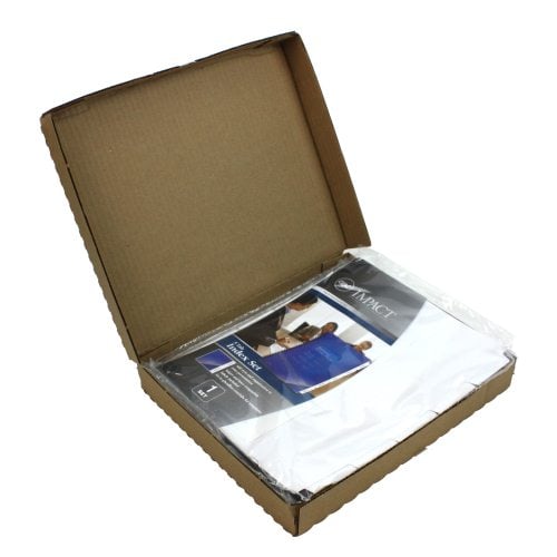 GBC Customizable Plain White Index Tabs 5 Tab - 9675044