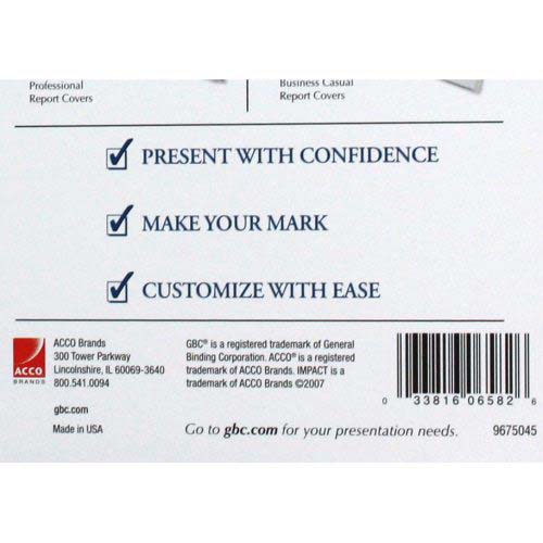 GBC Customizable Plain White Index Tabs 8 Tab- 9675045 - Clearance Sale