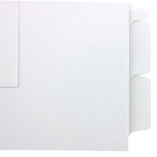 GBC Customizable Plain White Index Tabs 8 Tab- 9675045 - Clearance Sale
