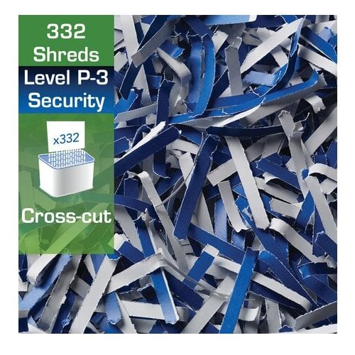 GBC CX25-36 TAA Compliant 25-Sheet Level P-3 Cross-Cut Commercial Shredder - 1753270