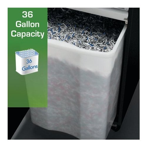 GBC CX25-36 TAA Compliant 25-Sheet Level P-3 Cross-Cut Commercial Shredder - 1753270