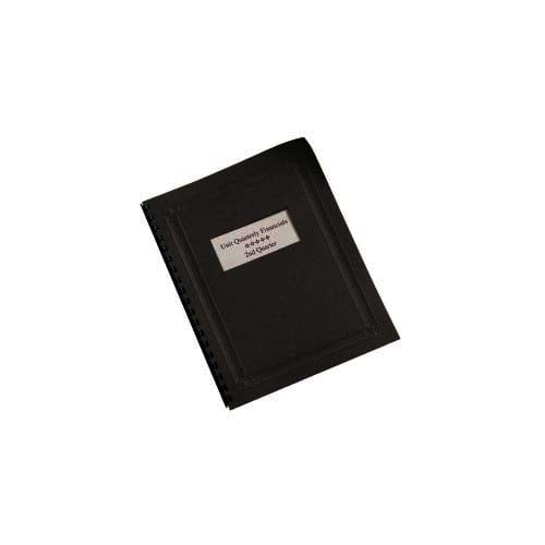 GBC Designer Black Bevel Frame Presentation Folders 2001885