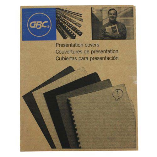 GBC Designer Deco Cube 8.5" x 11" Unpunched Frost Covers 100pk - 2001832