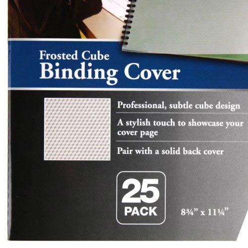 GBC Designer Deco Cube Covers 8.75" x 11.25" (25pk) 2001854