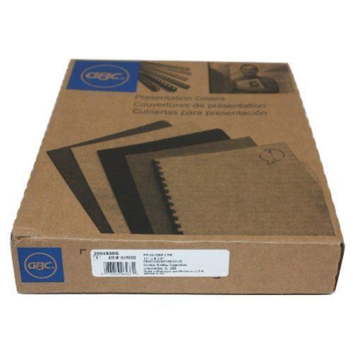 GBC Designer Frost Globe Covers 8.5" x 11 100pk - 2001830