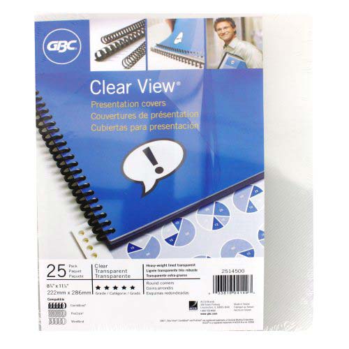 GBC Designer Lined Pattern Covers 8.75" x 11.25" 25pk - 2514500