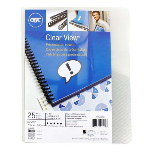 GBC Designer Lined Pattern Covers 8.75" x 11.25" 25pk - 2514500