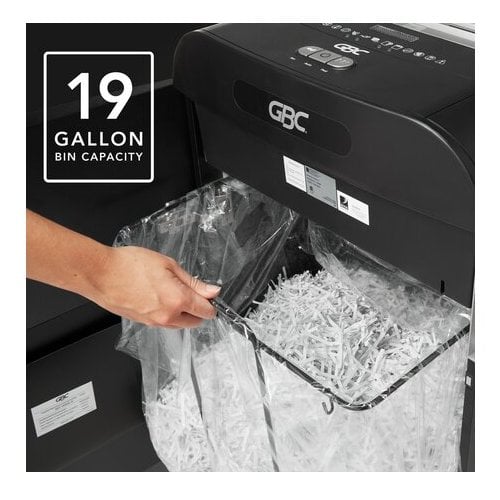 GBC DX20-19 Jam-Free 20-Sheet Level P-3 Cross-Cut Paper Shredder - 1758605