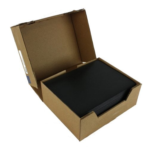 GBC ECO Friendly Black Recycled Regency Covers 200pk - 25812