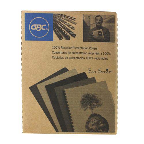 GBC ECO Friendly Brown Recycled Paper Covers 200pk - 25819