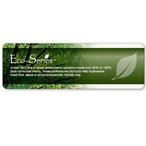 GBC ECO Friendly Frost Recycled Poly Covers