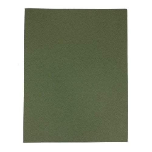 GBC ECO Friendly Green Recycled 8.5" x 11" Paper Binding Covers 100 Sets - 25815