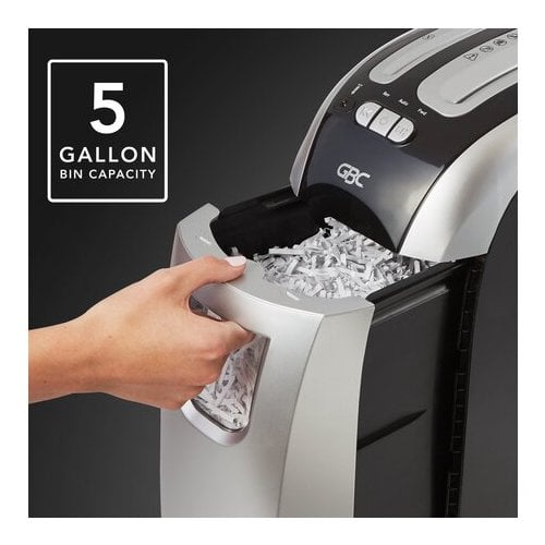GBC EX12-05 12-Sheet Level P-4 Cross-Cut Shredder - 1757390