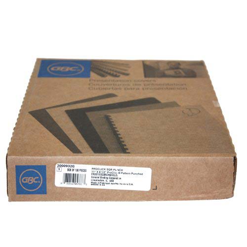 GBC Frost 14mil 8.5" x 11" Proclick Pronto Covers 100pk - 2000932 - Clearance Sale