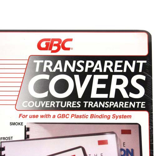 GBC Frost CombBind Punched 8.5" x 11" Covers - 25 pack