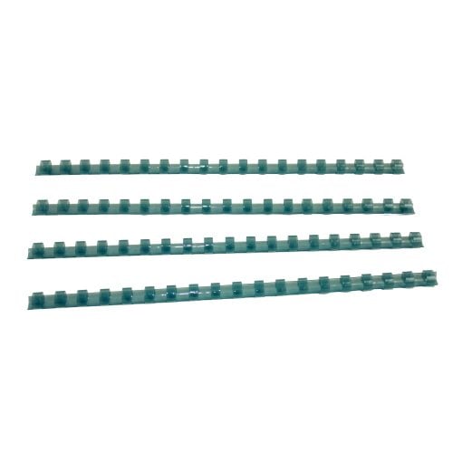GBC Gels Steel Blue 3/8" Plastic Combs (12pk) - 4090288