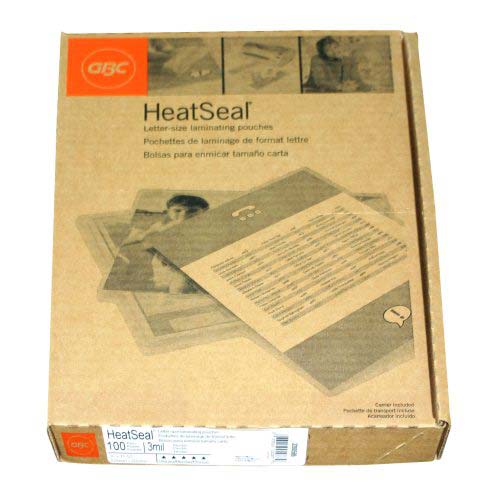 GBC HeatSeal Ultra Clear Letter Size Speed Pouches