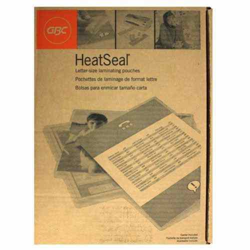 GBC HeatSeal Ultra Clear Letter Size Speed Pouches