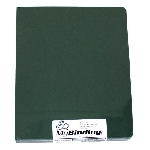 Hunter Green Grain 8.75" x 11.25" Covers 50pk - 25029