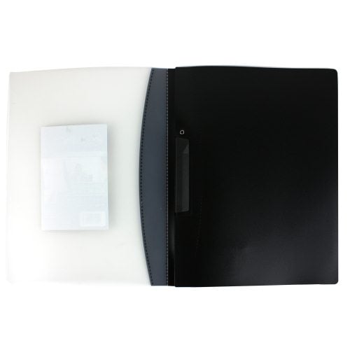 GBC Impact Black Hidden Swing Clip Report Cover - W21533