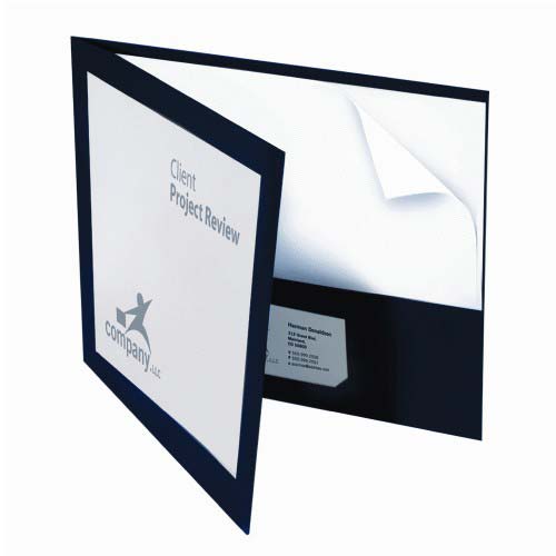 GBC Impact Black Landscape Portfolio 4pk - W22280 - Clearance Sale