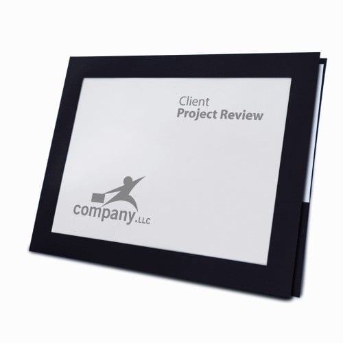 GBC Impact Black Landscape Portfolio 4pk - W22280 - Clearance Sale