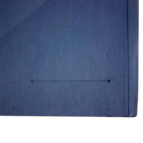 GBC Impact Dark Blue Designer Two Pocket Folder 5pk - W55517