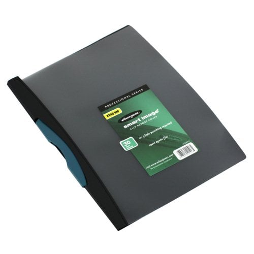 GBC Impact Designer Clip Report Cover Black 1pk - W21513 - Clearance Sale