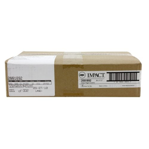 GBC Impact Duro Premium Rigid Clear Binding Covers - 2001892