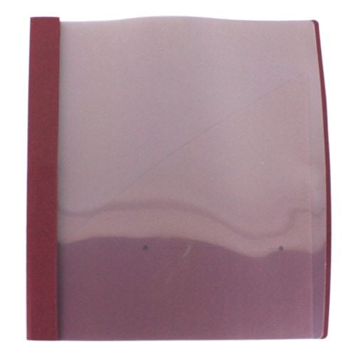 GBC Impact Frosted Front Burgundy Two Pocket Report Cover - W71110