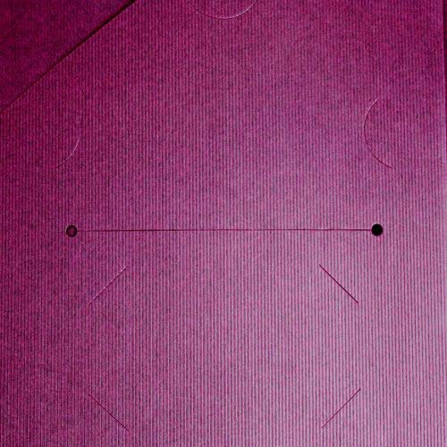 GBC Impact Frosted Front Burgundy Two Pocket Report Cover - W71110