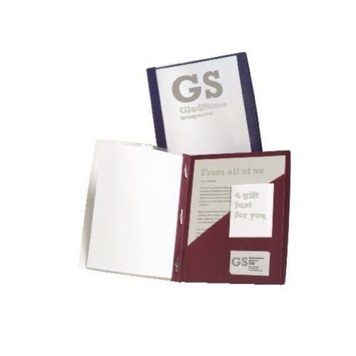 GBC Impact Frosted Front Two Pocket Report Cover