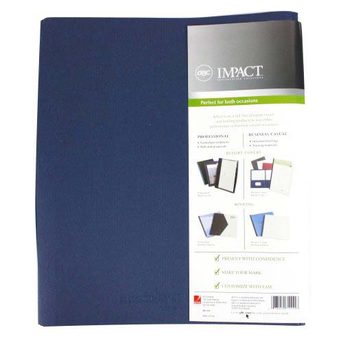 GBC Impact Frosted Front Two Pocket Report Cover