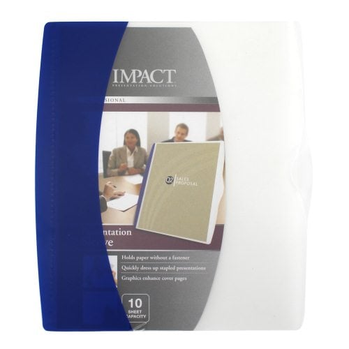 GBC Impact Presentation Sleeve 12pk Assorted - W21529
