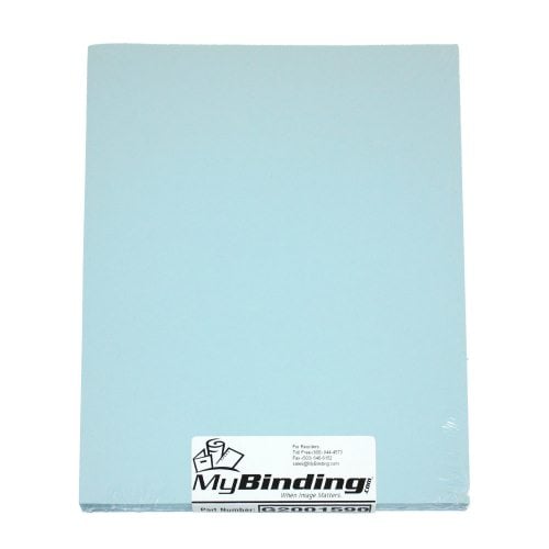 GBC Imprintables Printer Ready Aqua Covers (50pk) - 2001590