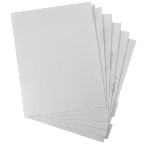 GBC Insertables Clear Index Tabs With Paper Inserts - 260106