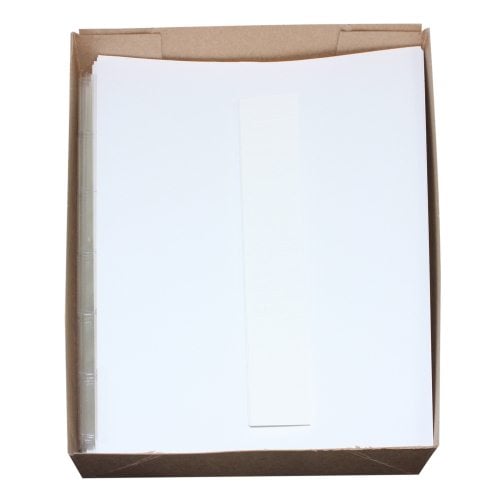 GBC Insertables Clear Index Tabs With Paper Inserts - 260106