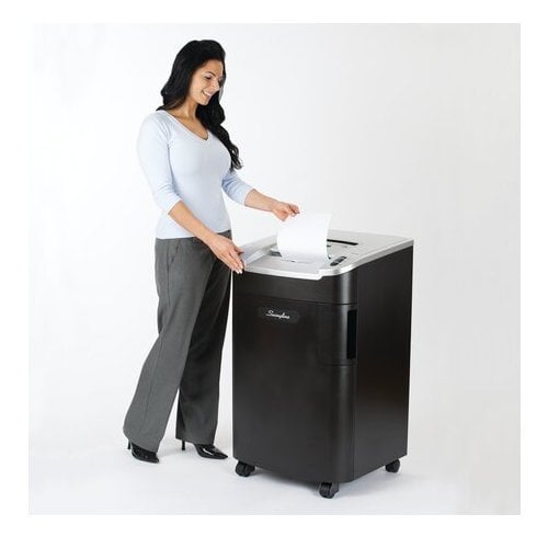 GBC LM12-30 Jam-Free 12-Sheet Level P-5 Micro-Cut Paper Shredder - 1770055