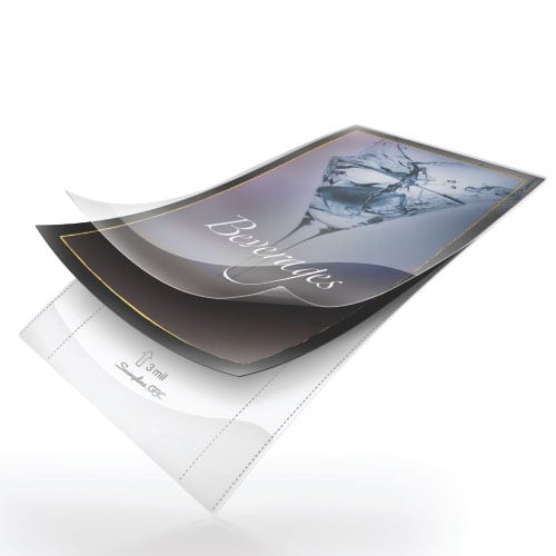 GBC Swingline EZUse Menu Size Thermal Laminating Pouches - 100pk