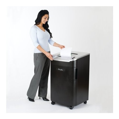 GBC LX20-30 Jam-Free 20-Sheet Level P-4 Cross-Cut Commerical Shredder - 1770045