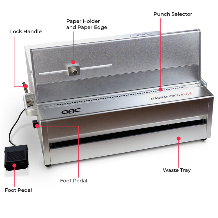 GBC® MagnaPunch™ Elite Electric Binding Punch
