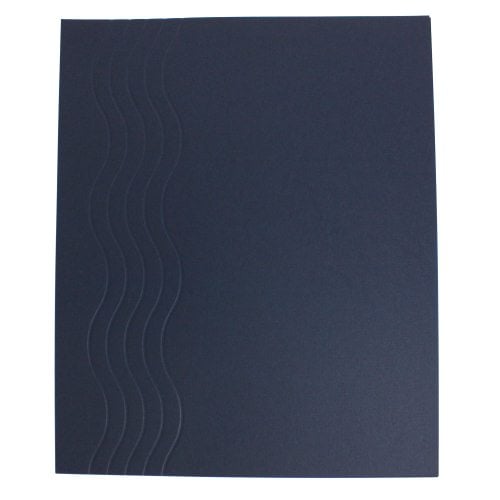 GBC Midnight Blue Waterfall Covers 12sets - 2001871 - Clearance Sale
