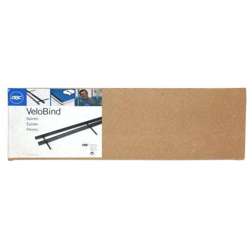 GBC Premium Navy 1" x 11" 11-Pin Velobind Strips - 9741016