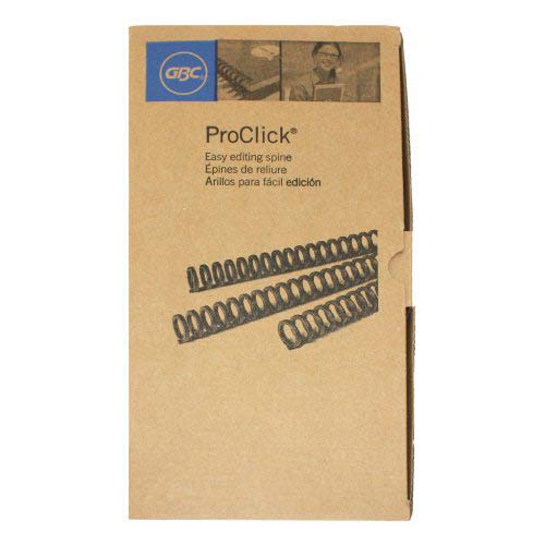 GBC Navy 5/16" Proclick Spines 100pk - 2514701