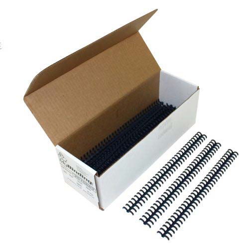 GBC Navy 5/16" Proclick Spines 25pk - 2515663