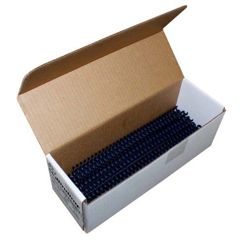 GBC Navy 5/16" Proclick Spines 25pk - 2515663