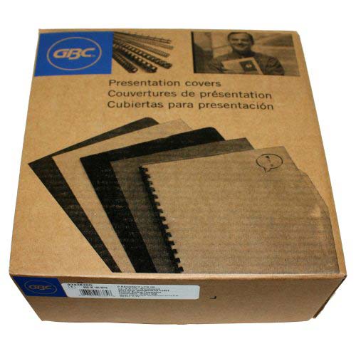 GBC Navy 8.5" x 11" Regency Covers with Windows 100 sets - 9742820